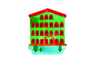 Advent Calendar House for Christmas Creators