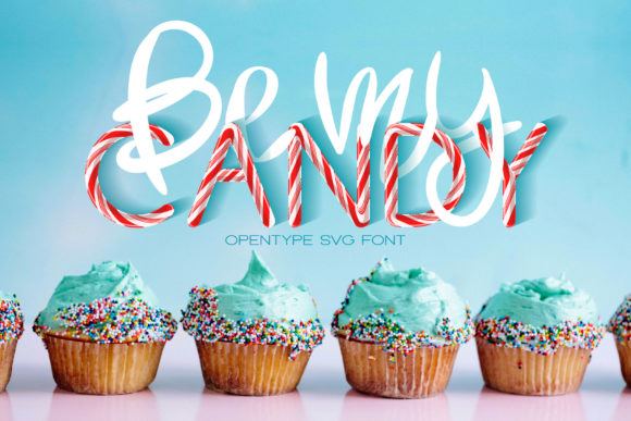 Be My Candy: A Playful Color Fonts Asset for Editorial Design