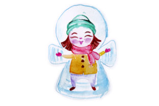 Christmas Magic in Watercolor