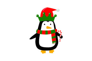 Christmas Penguin: Festive Charm for Local Branding