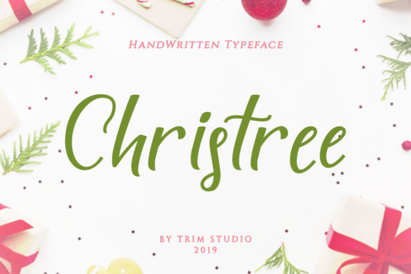 Christree: A Thoughtful Script Amp Design for Real Embroidery Work