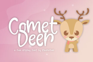 Comet Deer Display