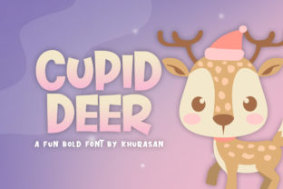 Cupid Deer: A Charming Display Asset for Seasonal Branding
