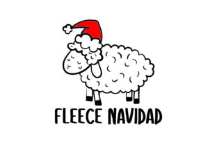 Fleece Navidad: A Festive Graphic Design Asset