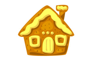 Ginger Bread House: A Festive Graphic Design Asset