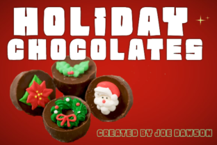 Holiday Chocolate Display