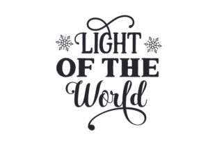 Light of the World: A Christmas Graphic Design Asset