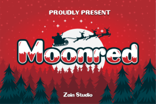 Moonred: A Display Design Asset for Editorial Impact