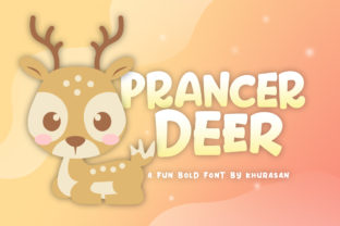 Prancer Deer: A Display Asset for Editorial Charm