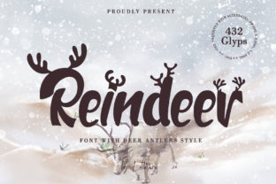 Reindeer Display: A Seasonal Graphic Design Asset Worth Testing
