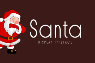 Santa Display: A Seasonal Graphic Design Asset That Delivers Editorial Polish