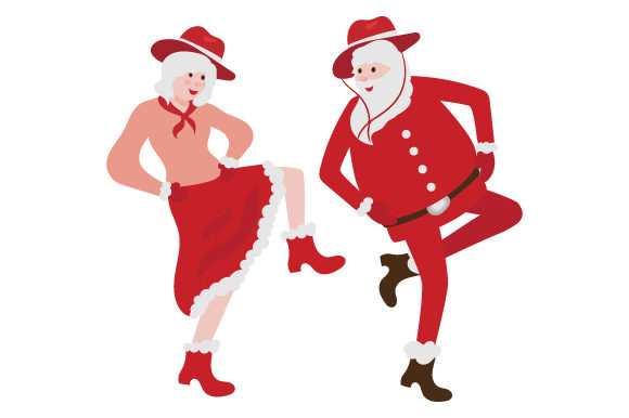 Santa & Mrs. Claus Line Dancing — Christmas Joy, Done Right
