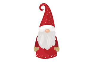 Scandinavian Gnome Christmas Design Asset