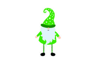 Scandinavian Green Gnome Christmas Asset