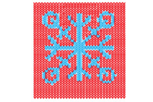 Ugly Christmas Sweater Snowflake
